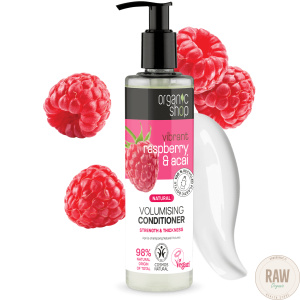 Organic Shop Rasperry & Acai Volumising Hoitoaine 280ml