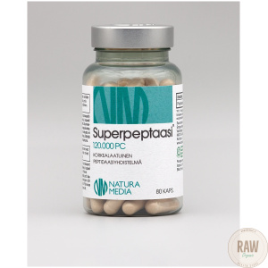 Natura Media superpeptaasi 120.000 PC 80kaps