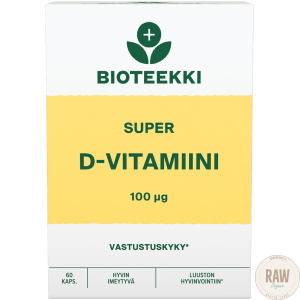 Bioteekki Super D-Vitamiini 100 mcg 60 kaps