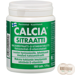 Hankintatukku Calcia sitraatti 160 tabl.