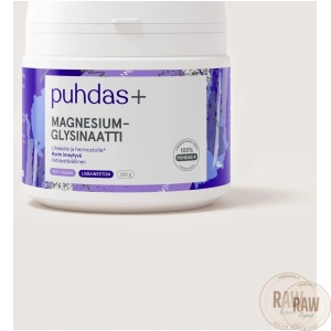 Puhdas+ Magnesiumglysinaatti 200g