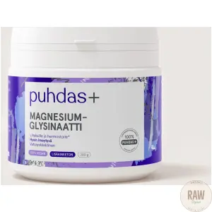 Puhdas+ Magnesiumglysinaatti 200g