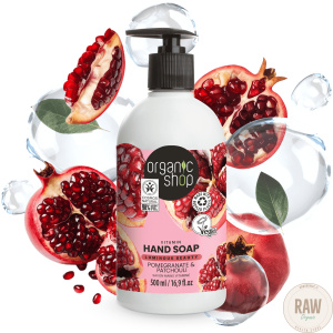 Organic shop Pomegranate & Patchouli käsisaippua 500ml
