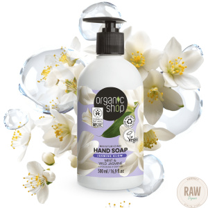 Organic shop Mint & Jasmine kosteuttava käsisaippua 500ml