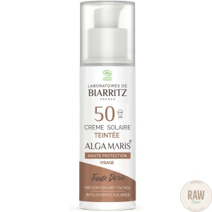 Alga Maris sävyttävä aurinkovoide kasvoille, Golden, SPF50, 50ml