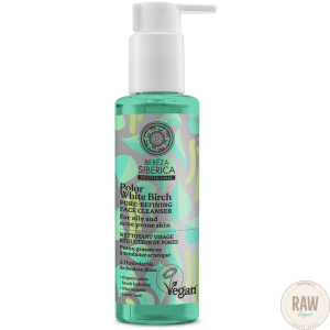 Natura Siberica Polar White Birch. Pore-refining face cleanser, 145 ml