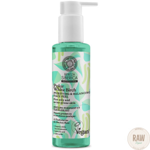 Natura Siberica Polar White Birch. Purifying & balancing face peel, 145 ml