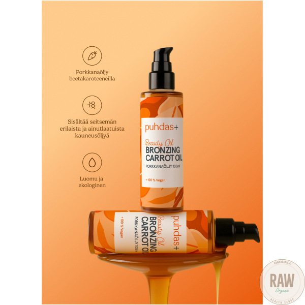 Puhdas+ Porkkanaöljy, 100ml – kuva 2