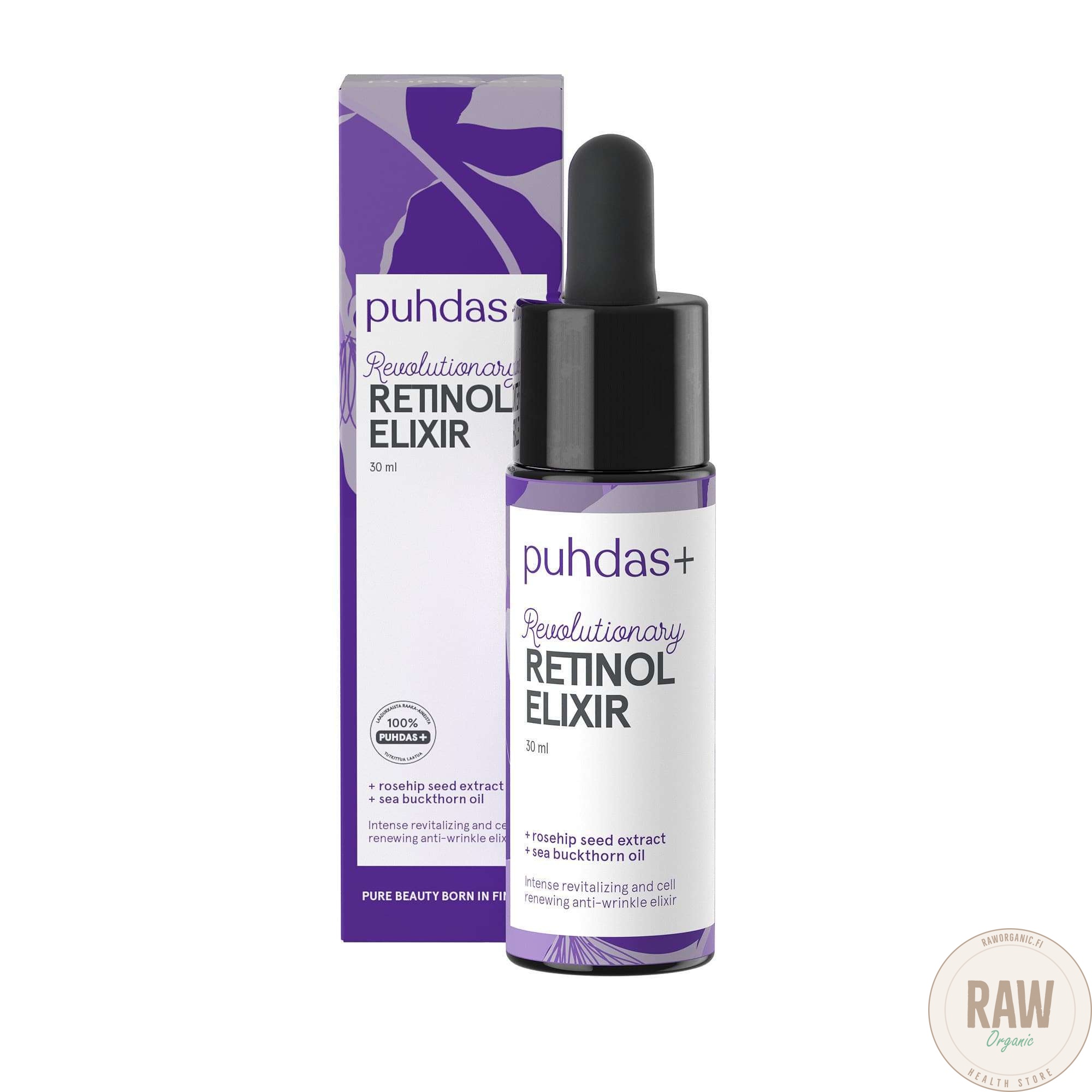 Puhdas+ Revolutionary Retinol elixir 30ml