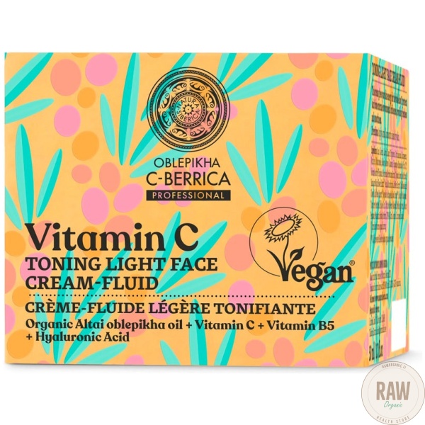 Natura Siberica C-Berrica Toning Light Face Cream-Fluid 50 ml – kuva 2