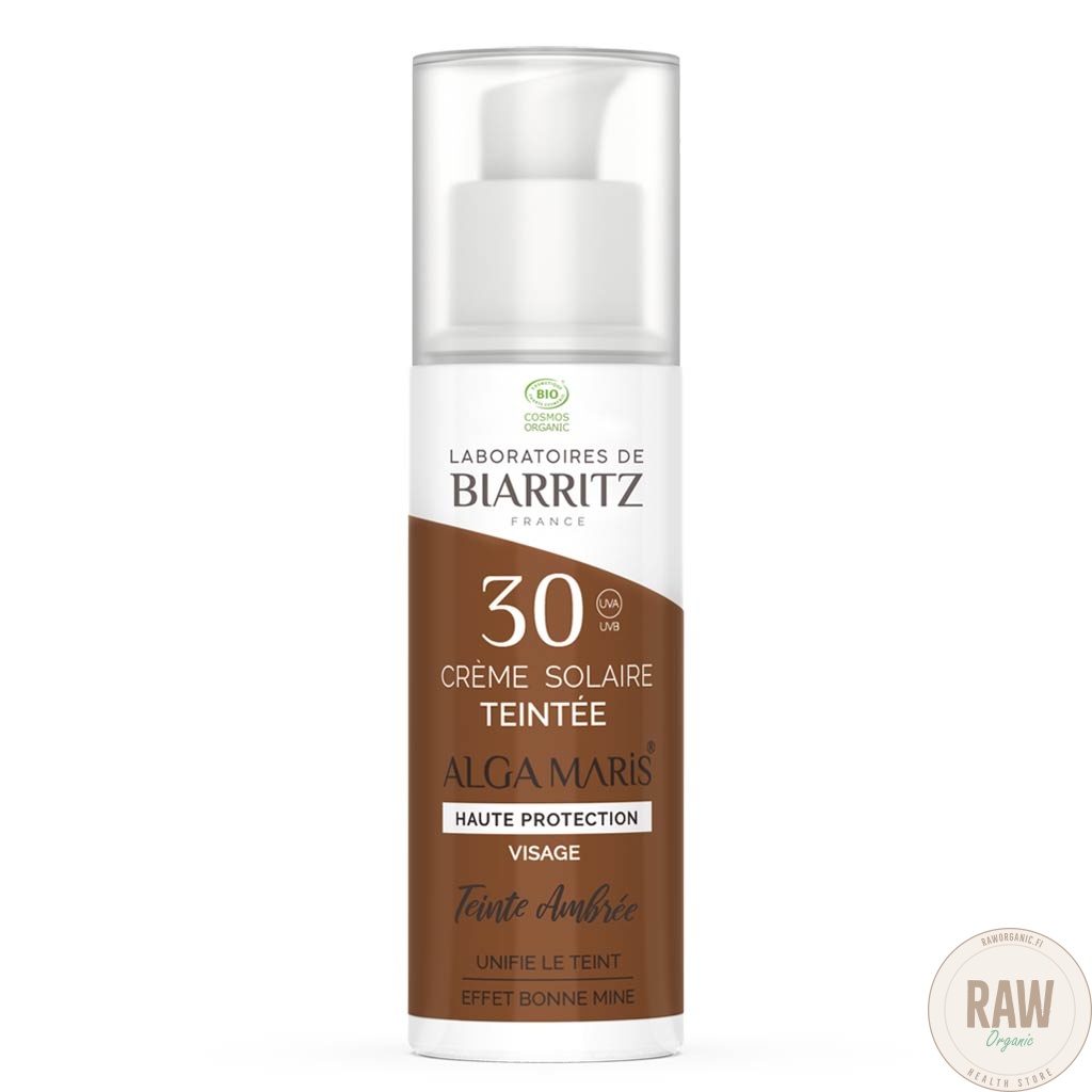 Alga Maris sävyttävä aurinkosuoja, teinte ambree, SPF30, 50ml
