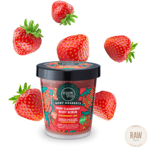 Organic Shop Body Desserts Strawberry Jam Body Scrub 450 ml