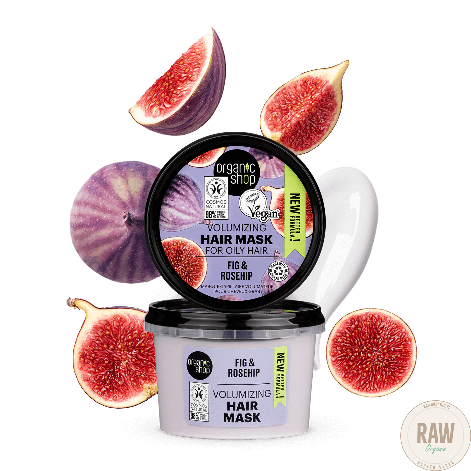 Organic Shop Volumizing Fig & Rosehip Hair Mask 250 ml