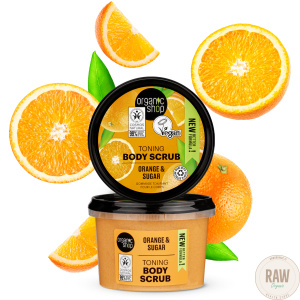 Organic Shop Toning Orange & Sugar Body Scrub 250 ml