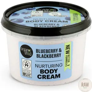 Organic Shop Nurturing Body Cream Blueberry & Blackberry 250 ml