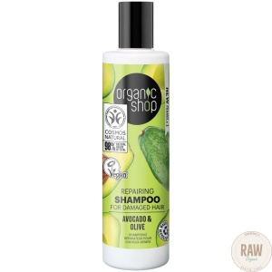 Organic Shop Repairing Shampoo For Damaged Hair Avocado & Olive 280 ml