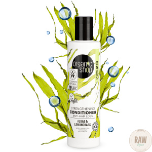 Organic Shop Strengthening Conditioner Anti-Hair loss Algae & Lemongrass 280 ml