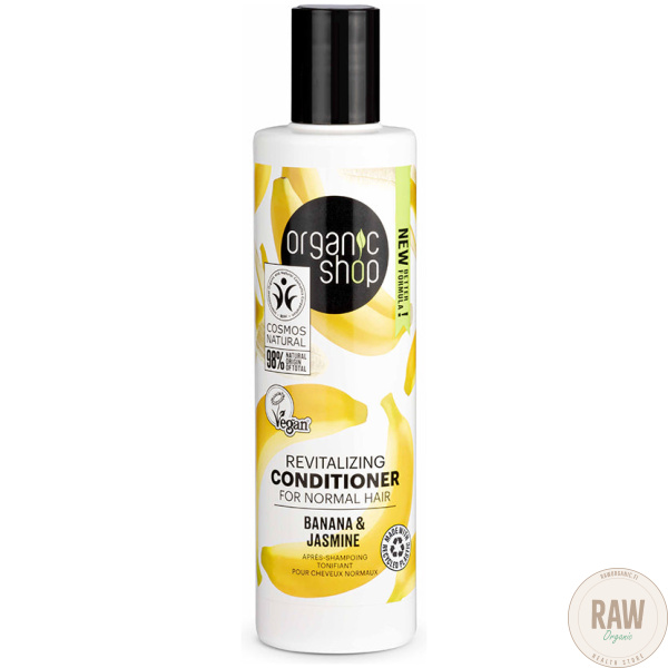 Organic Shop Refilling Conditioner For Normal Hair Banana & Jasmine 280 ml – kuva 2