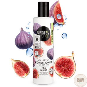 Organic Shop Volumizing Conditioner For Oily Hair Fig & Rosehip 280 ml
