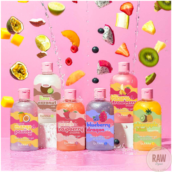 Pineapple & Kiwi Smoothie Body Wash 500ml – kuva 4