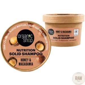 Organic Shop ravitseva palashampoo, hunaja & macadamia, 60g