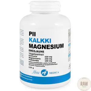 Aboa Medica pii-kalkki-magnesium emäsjauhe 120 g