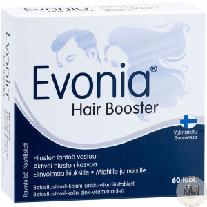 Hankintatukku Evonia Hair Booster 60 tabl.
