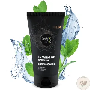 Organic Shop Shaving Gel Blackwood & Mint 150 ml