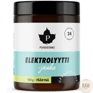 Puhdistamo Elektrolyyttijauhe Päärynä – 120 g