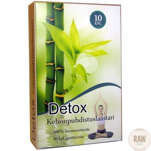Detox -kehonpuhdistus-laastari 10 kpl