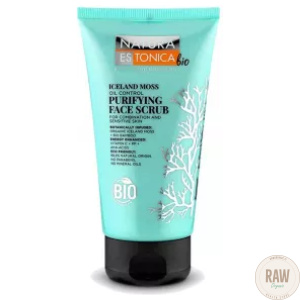 Natura Estonica Iceland Moss Oil Control Purifying Face Scrub 150 ml