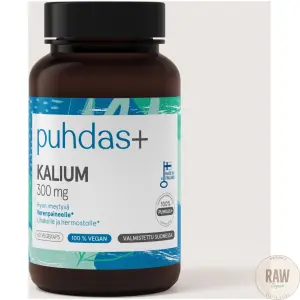 Puhdas+ Kalium 300mg, 60kaps