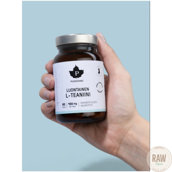 Puhdistamo Luontainen L-Teaniini, 60 kaps. – kuva 2