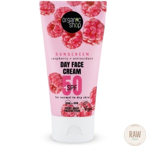 Organic Shop Aurinkosuojavoide Day Face Cream 50 SPF Normaali /kuiva iho  50 ml