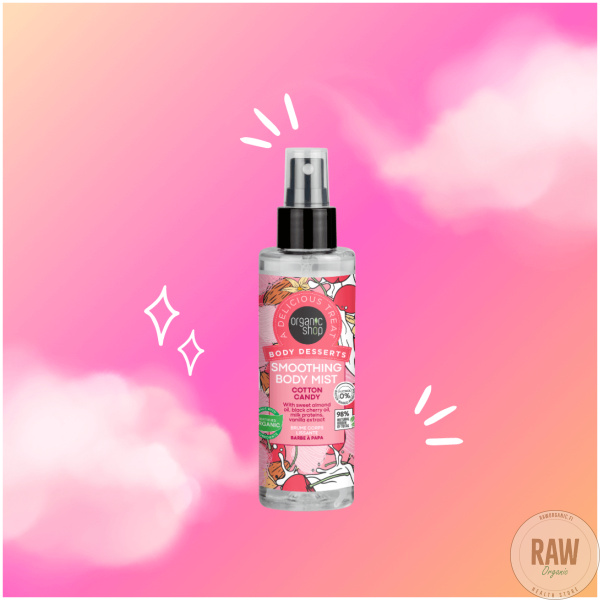 Organic Shop Body Desserts Smoothing Body Mist Cotton Candy,200ml – kuva 2