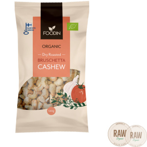 Foodin Bruschetta Cashew, luomu, 120g