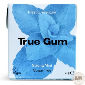 True Gum Vahva Minttu muoviton ksylitolipurukumi 21g