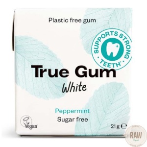 True Gum White muoviton ksylitolipurukumi 21g