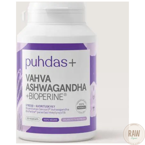 Puhdas+ Vahva Ashwagandha 60 kaps. – kuva 6