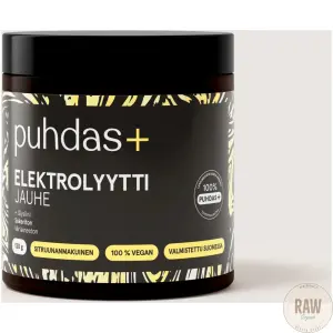 Puhdas+ Elektrolyyttijauhe – sitruunanmakuinen 120g