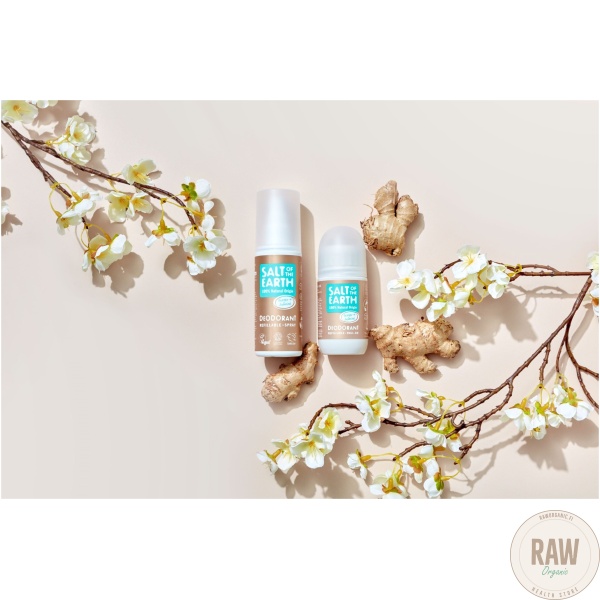 Salt of the Earth Ginger & Jasmine Refillable Roll-on Deodorant 75 ml – kuva 7