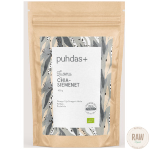 Puhdas+Luomu Chia-Siemen, 400g