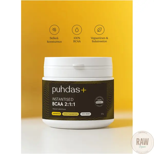Puhdas+ BCAA-aminohappovalmiste 225 g – kuva 2