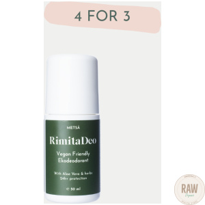 RimitaDeo Metsä – alumiiniton luomudeoderantti 50 ml