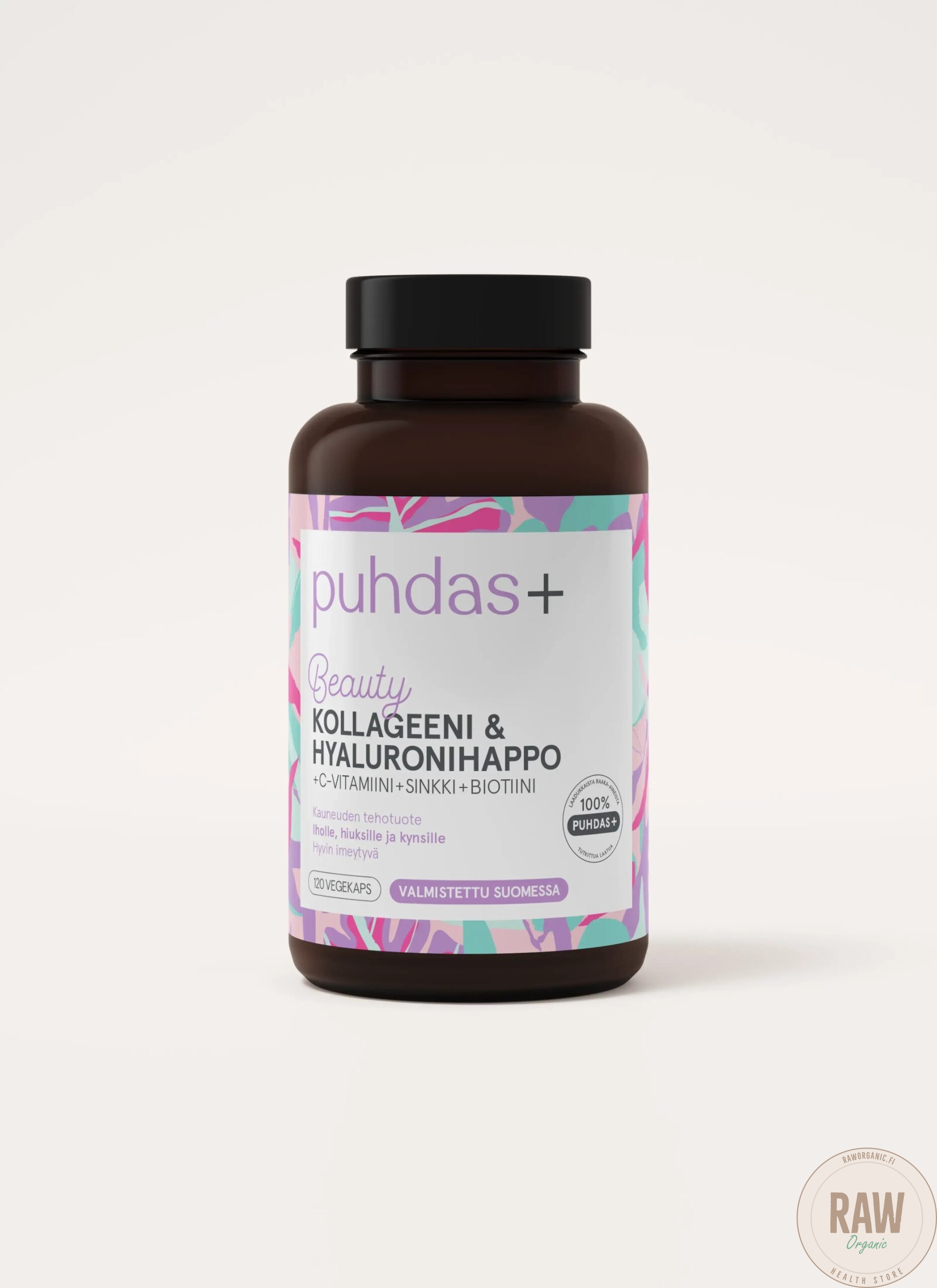 Puhdas+ Kollageeni&hyaluronihappo 120 kaps