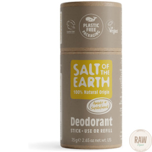 Salt of the Earth Amber & Sandalwood Stick Deodorant 75 g