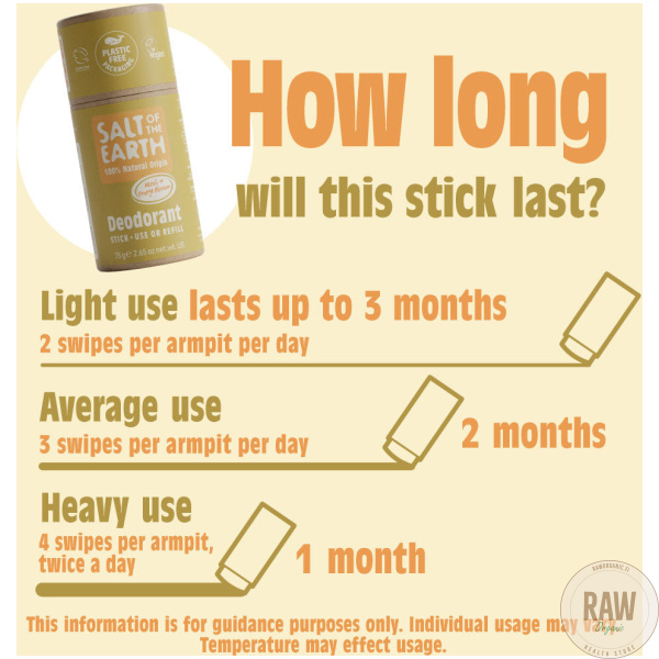 Salt of the Earth Neroli & Orange Blossom Refillable Stick Deodorant 75 g – kuva 6