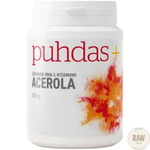 Puhdas+ Acerola Uutejauhe, 100 g
