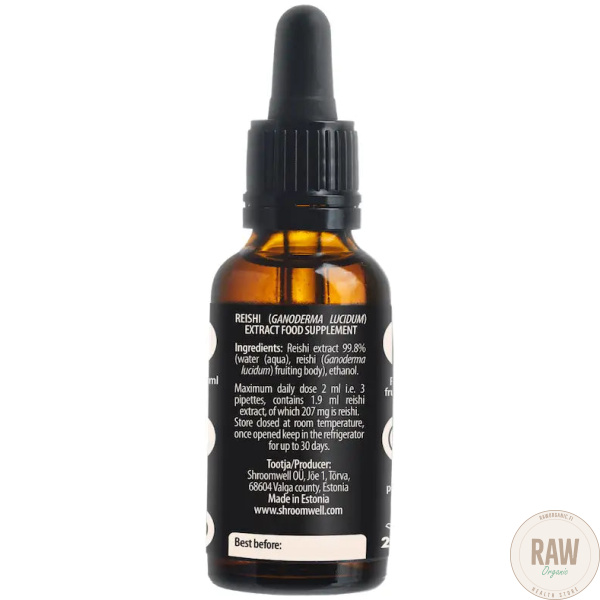 Shroomwell reishiuute 30ml – kuva 8