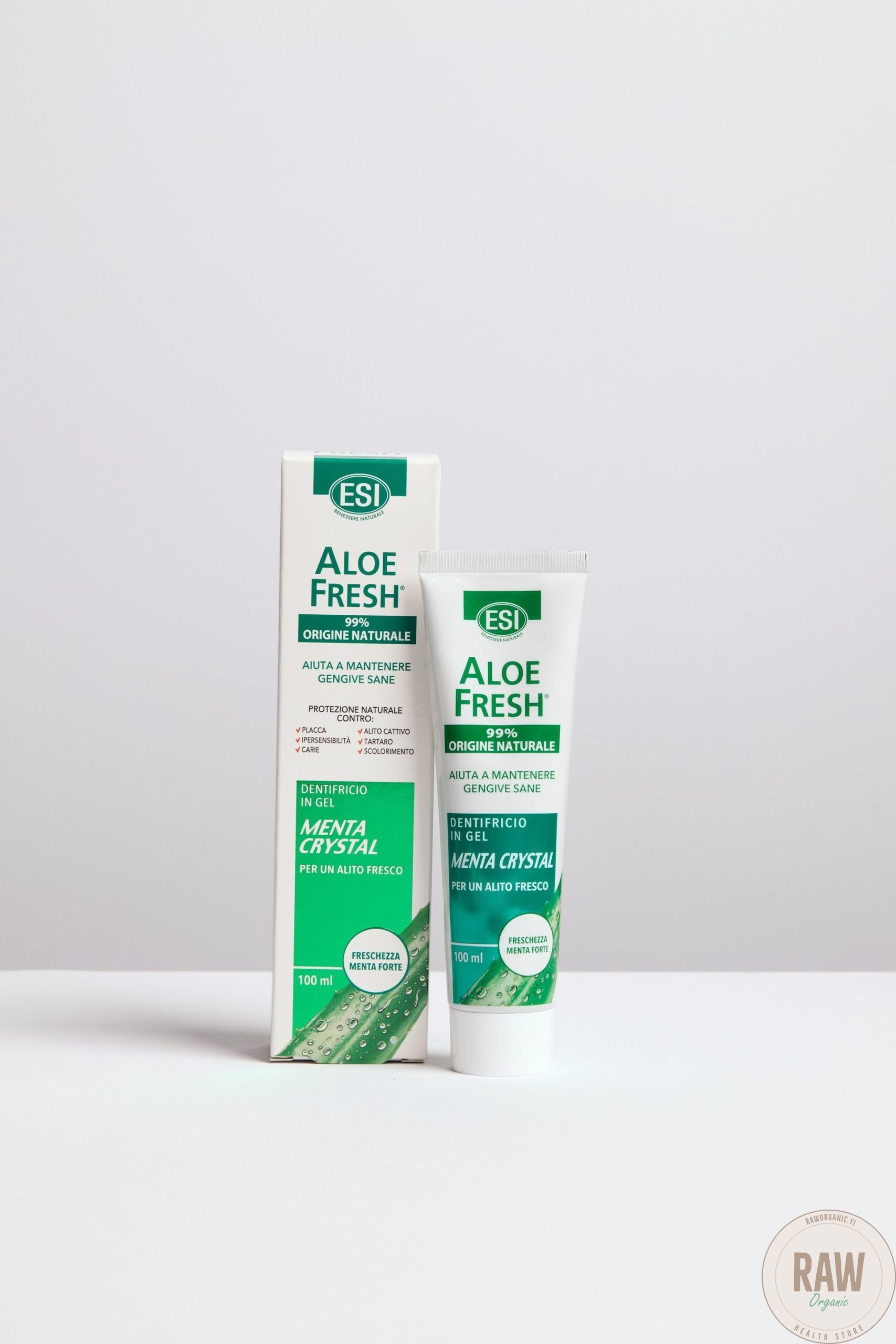 ESI Aloe Fresh Crystal Mint Hammasgeeli, 100ml